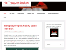 Tablet Screenshot of histreasureseekers.com